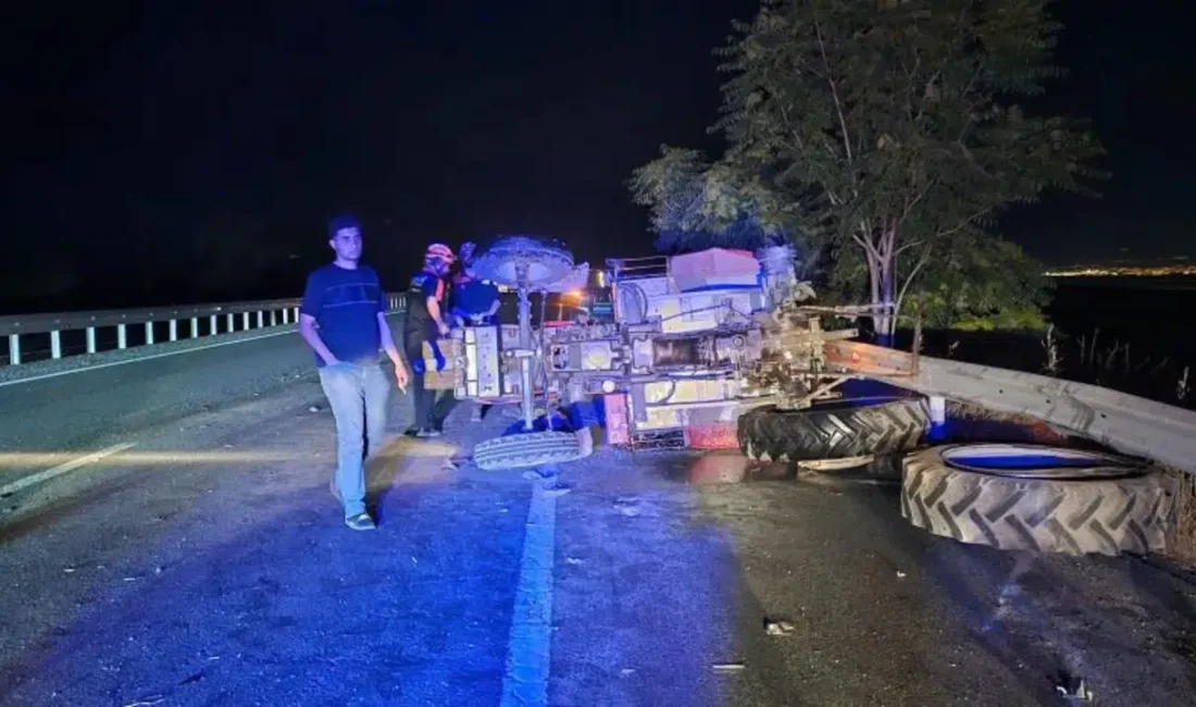Elazığ-Bingöl kara yolunda meydana gelen ve yürekleri ağza getiren feci