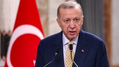 Cumhurbaşkanı Recep Tayyip Erdoğan, Letonya Cumhurbaşkanı Edgars Rinkevics ile kritik