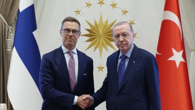 Cumhurbaşkanı Recep Tayyip Erdoğan, Ankara’daki NATO Zirvesi kapsamında Finlandiya Cumhurbaşkanı