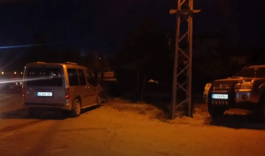 Konya’nın Karapınar ilçesinde meydana gelen ve yürekleri ağza getiren feci