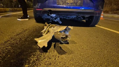 Tekirdağ’ın Süleymanpaşa ilçesinde, yolda açık bırakıldığı iddia edilen bir rögar