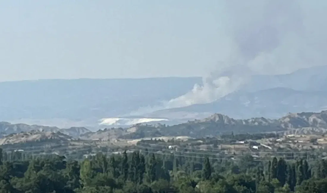 Denizli’nin turizm cenneti Pamukkale’de, dünyaca ünlü Hierapolis Antik Kenti yakınlarında
