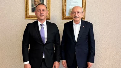 İş insanı Halil As, Cumhuriyet Halk Partisi Genel Başkanı Kemal
