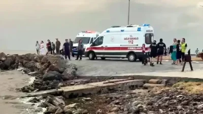 Tekirdağ’ın Altınova Mahallesi’nde serinlemek amacıyla denize giren bir kişinin aniden