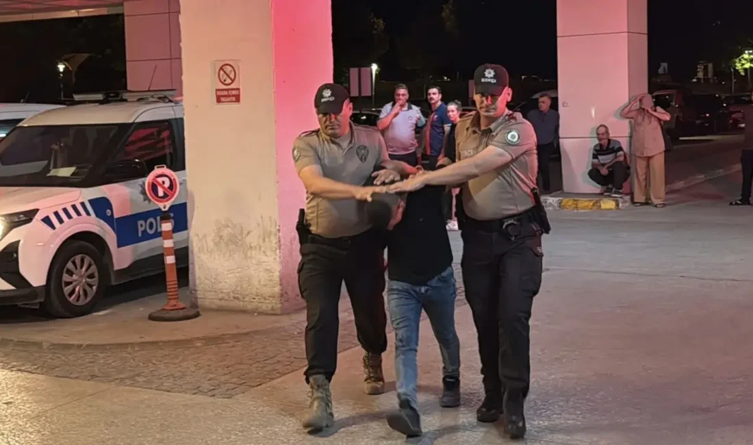 Edirne’de gece saatlerinde devriye gezen bekçilerin dikkati sayesinde durdurulan şüpheli