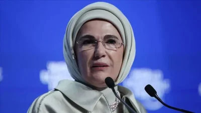 Cumhurbaşkanı Recep Tayyip Erdoğan’ın eşi Emine Erdoğan, 15 Temmuz Demokrasi