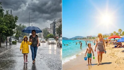 Meteoroloji Genel Müdürlüğü tarafından yapılan son dakika değerlendirmelerine göre, Türkiye