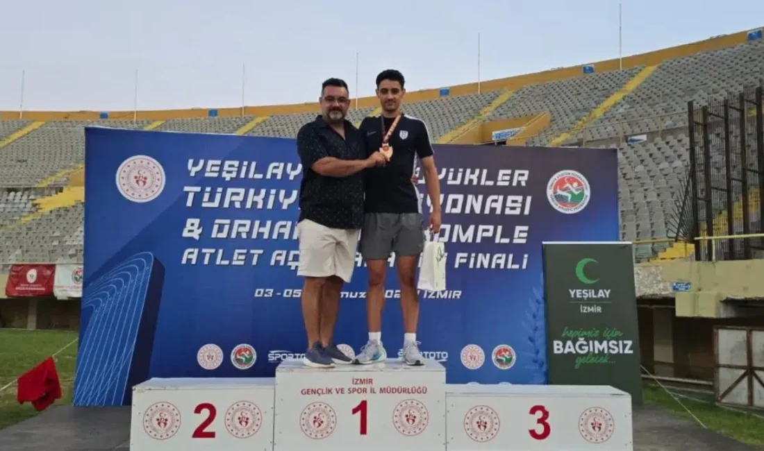 Aydınlı milli atlet Koray Uygun, Büyükler Türkiye Şampiyonası’nda sergilediği muhteşem