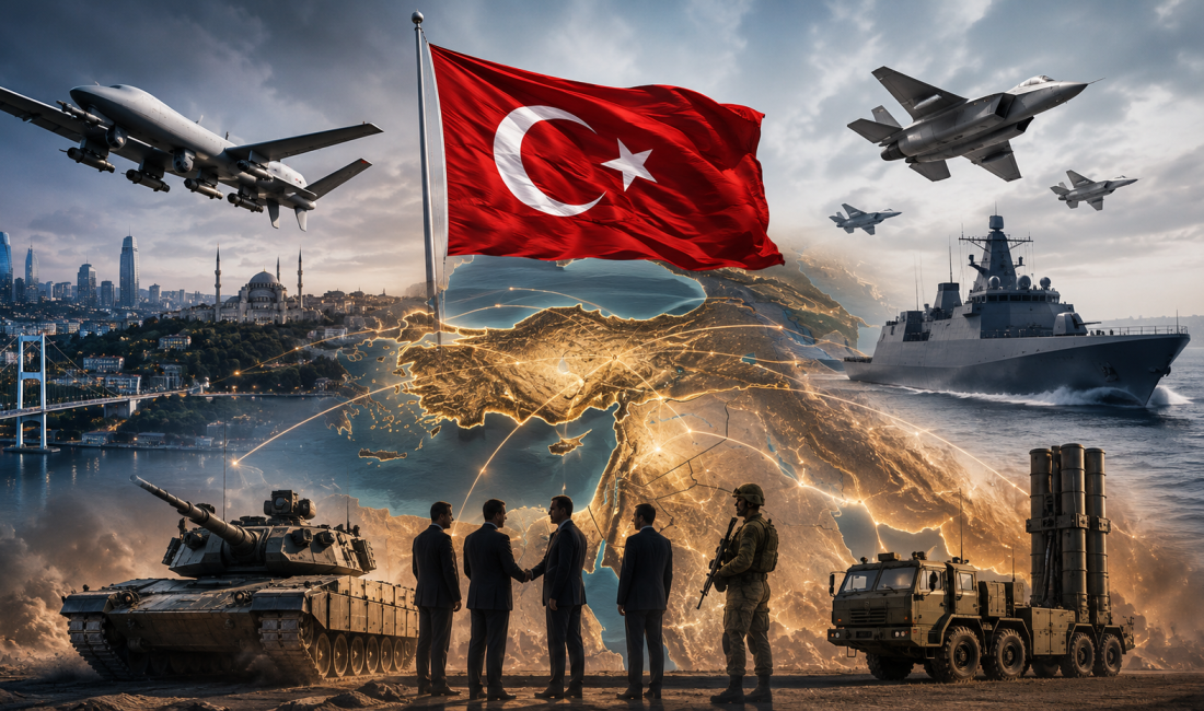 Türkiye; güvenlik, diplomasi ve savunma sanayii kapasitesi ile yükselen bir