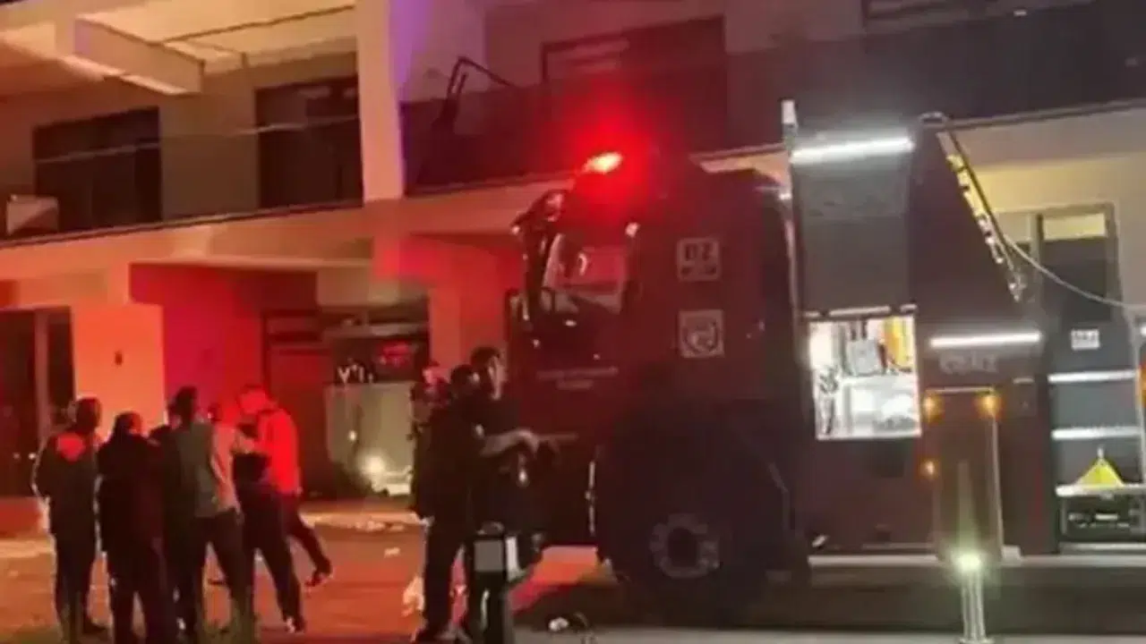 Ankara’nın Çankaya ilçesinde 26 katlı lüks binada çıkan ve biri