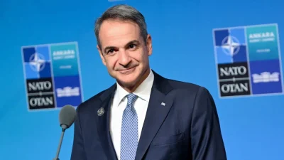 NATO Zirvesi kapsamında Ankara’ya gelen Yunanistan Başbakanı Kiryakos Miçotakis, iki