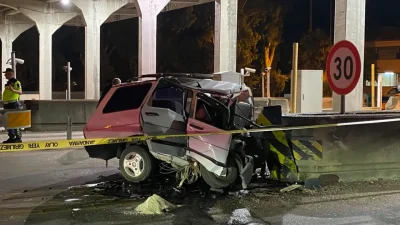 Adana’nın Ceyhan ilçesinde otoyol gişelerinde meydana gelen feci kaza bölgede