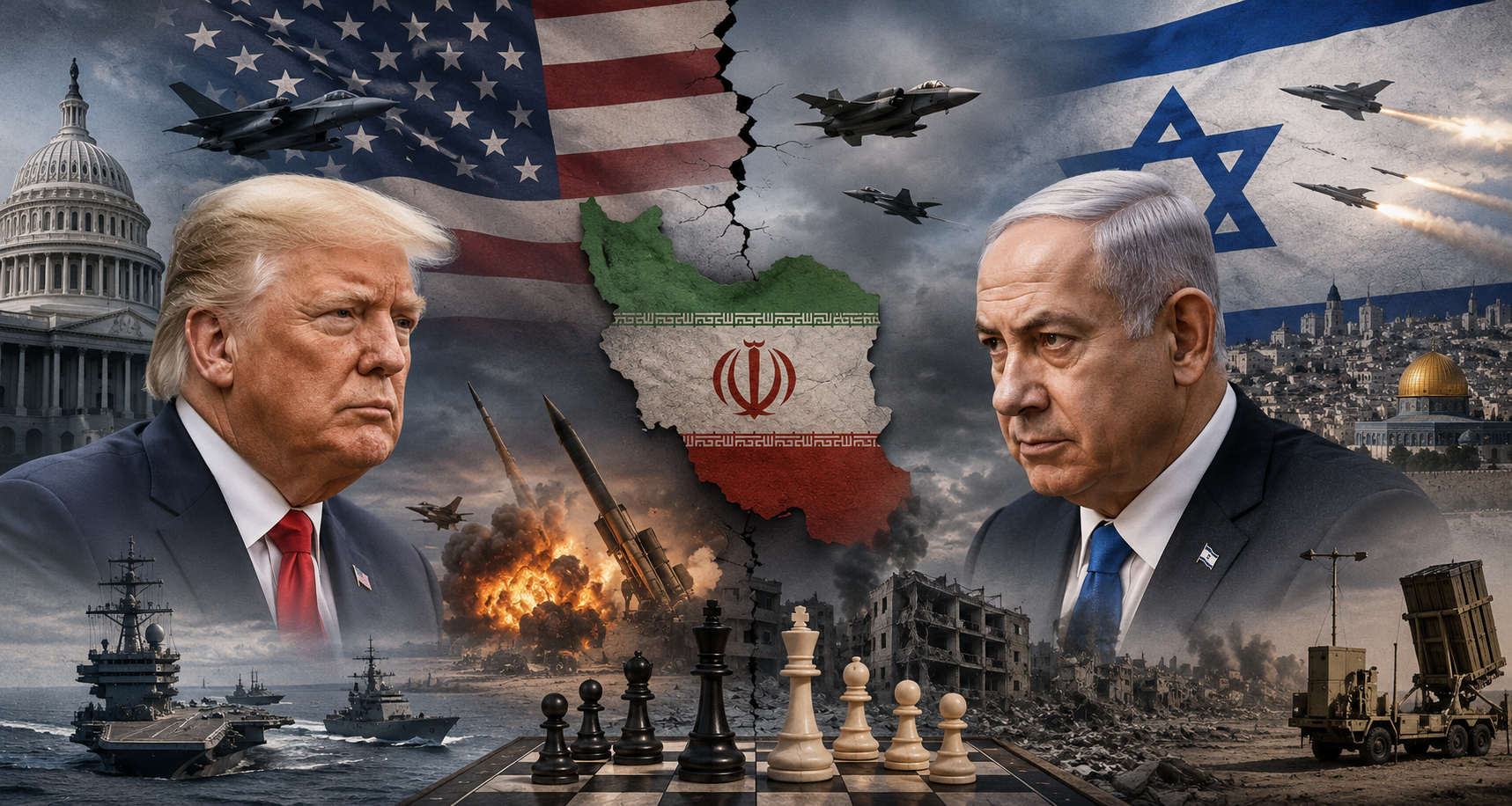 İran savaşının işleyişi, Washington ile Tel Aviv arasındaki stratejik görüş