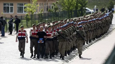 FETÖ’nün 15 Temmuz hain darbe girişimine ilişkin Genelkurmay çatı davasında,
