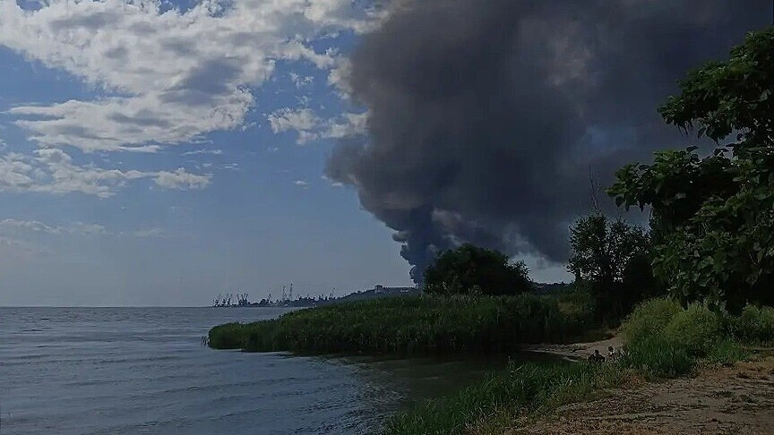 Ukrayna’nın Odessa kenti açıklarında Türk şirketine ait “Atlas Bey” isimli