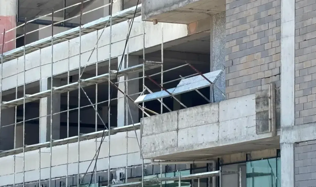 Ankara’da yapımı devam eden bir inşaatta meydana gelen feci kaza,