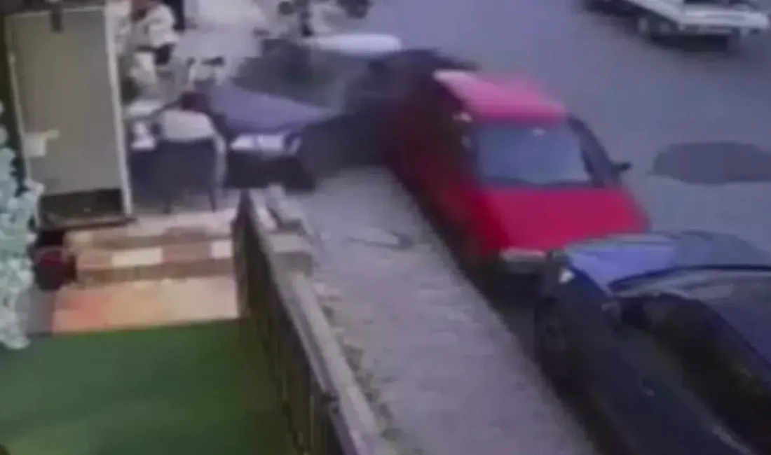 Arnavutköy’de fren yerine gaza bastığı iddia edilen bir sürücünün neden