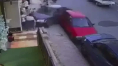 Arnavutköy’de fren yerine gaza bastığı iddia edilen bir sürücünün neden