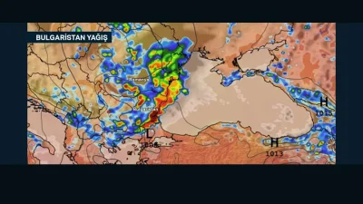 Balkanlar üzerinden yurda giriş yapmaya hazırlanan serin ve yağışlı hava