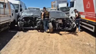 Yediemin otoparklarında muhafaza edilen araçlar üzerinden akıllara durgunluk veren yöntemlerle